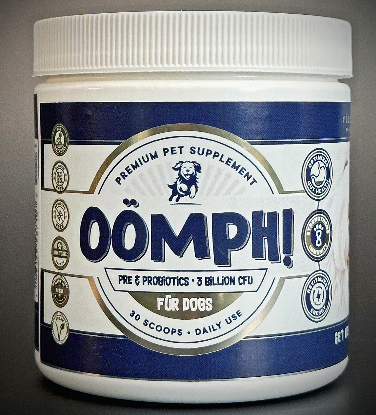 A jar of Oömph!