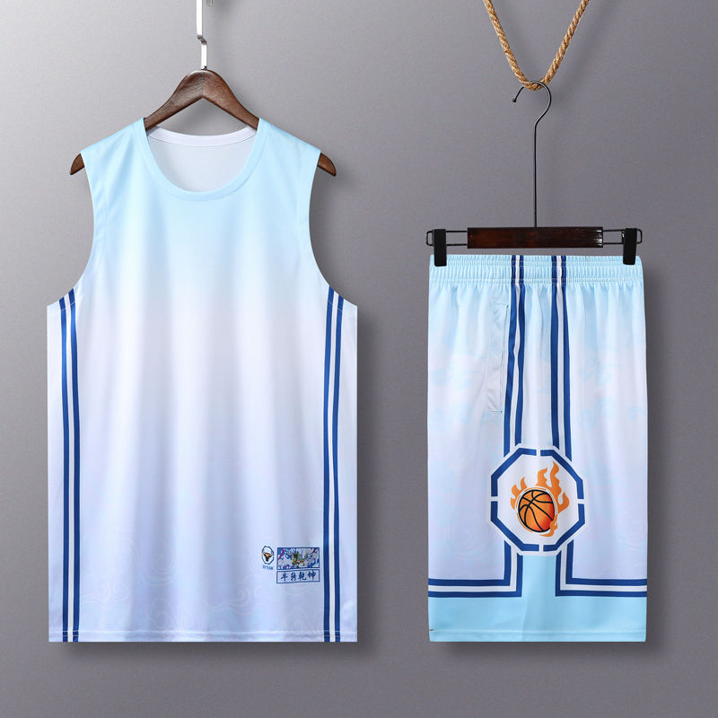 Miniatura: Men's Basketball Sweatshirt and Shorts Uniform Set