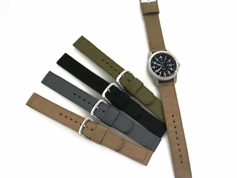Thumbnail: NATO®  2pc Combat Nylon Watchband
