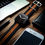 Thumbnail: NATO® Apple Strap Two Piece D Ring Nylon - Black with Orange Stripe