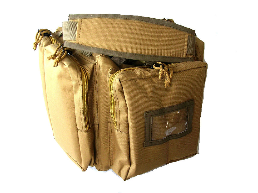 Thumbnail: NATO® Tactical Gun Range Bag - Khaki Tan - 20"