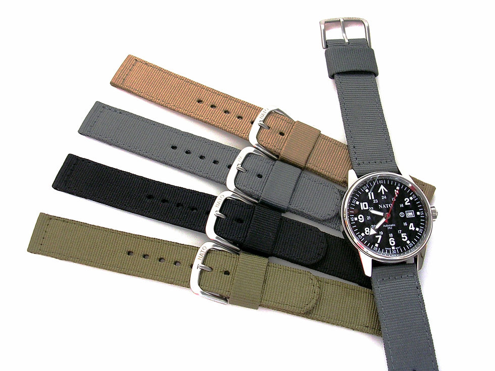 Thumbnail: NATO®  2pc Combat Nylon Watchband