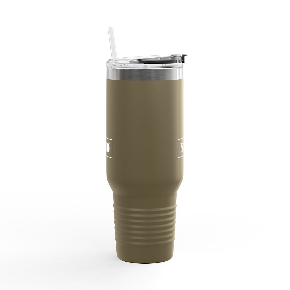 Thumbnail: NATO® 40oz Insulated Travel Mug – Large Stainless Steel Tumbler with Handle