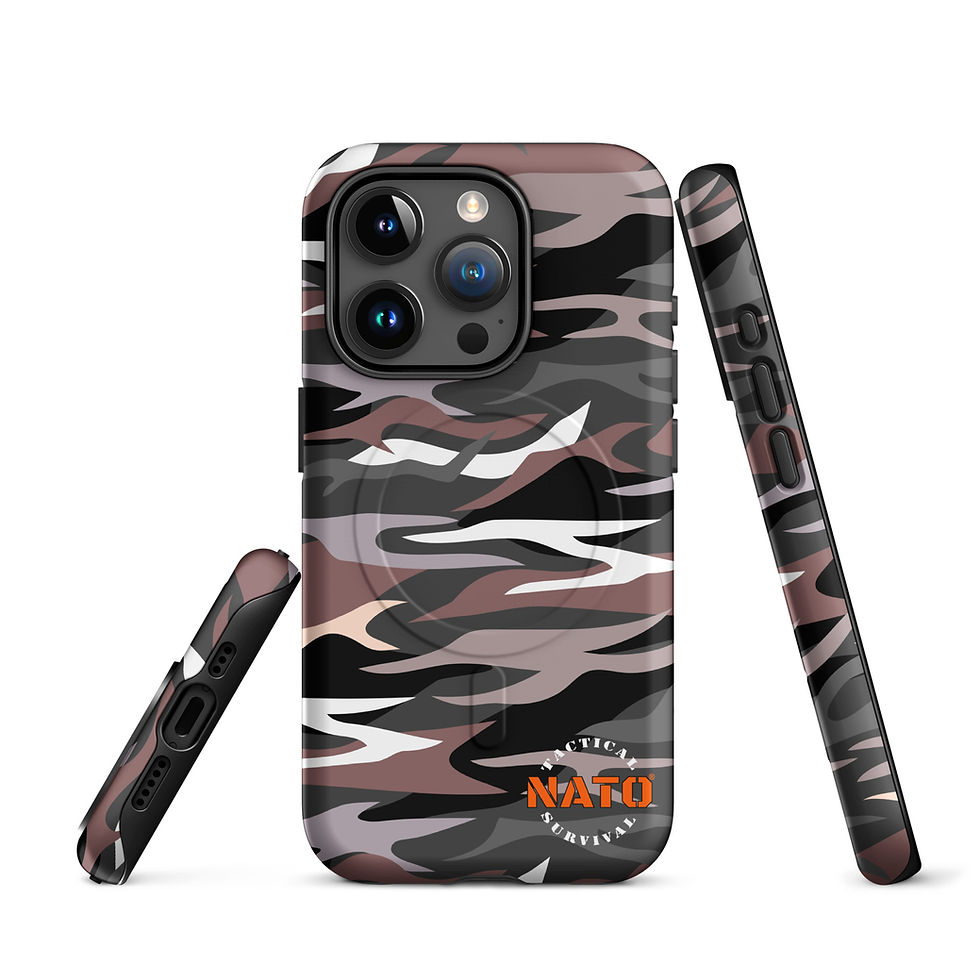 Thumbnail: NATO® Military Protective Case for iPhone - Urban Camo