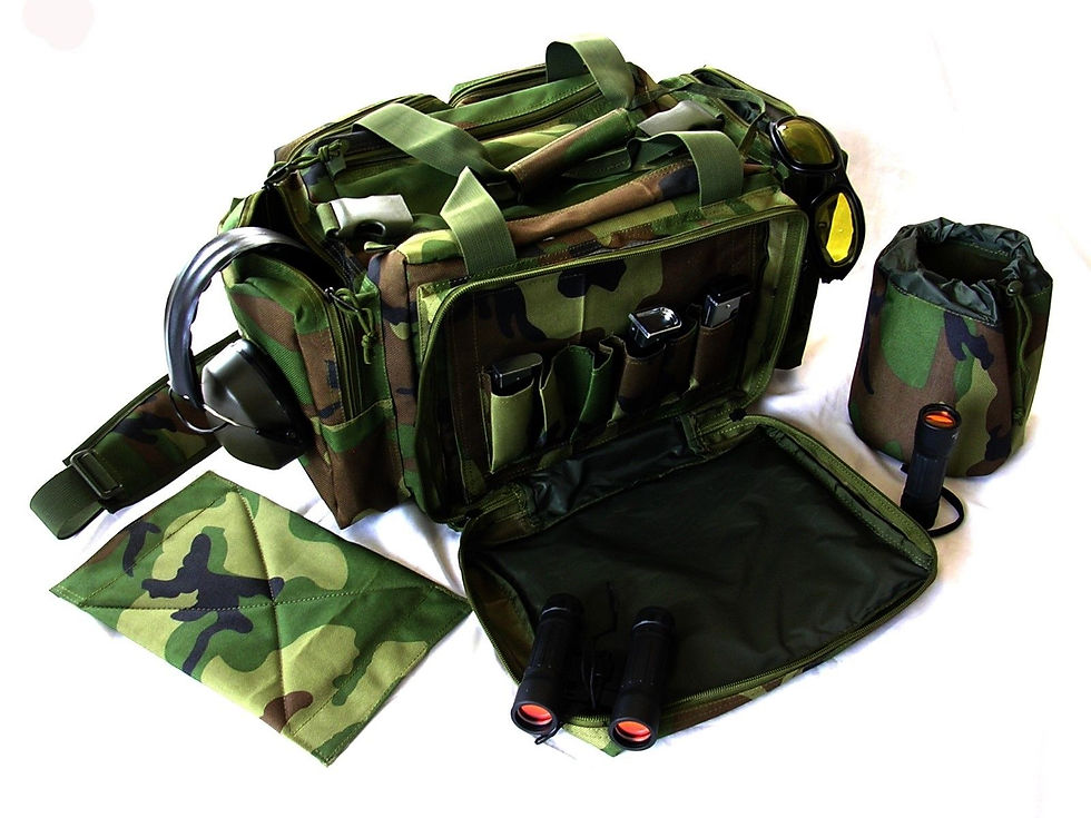 Thumbnail: NATO® Tactical Gun Range Bag - Military Camo 20"