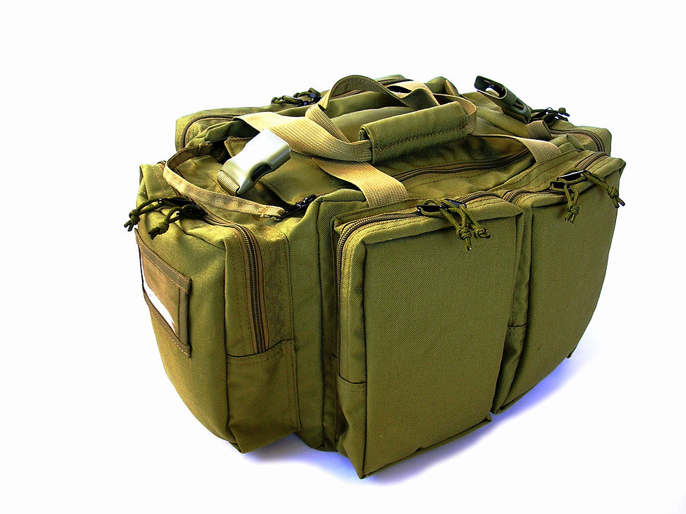 Thumbnail: NATO® Tactical Gun Range Bag - Khaki Green 20"