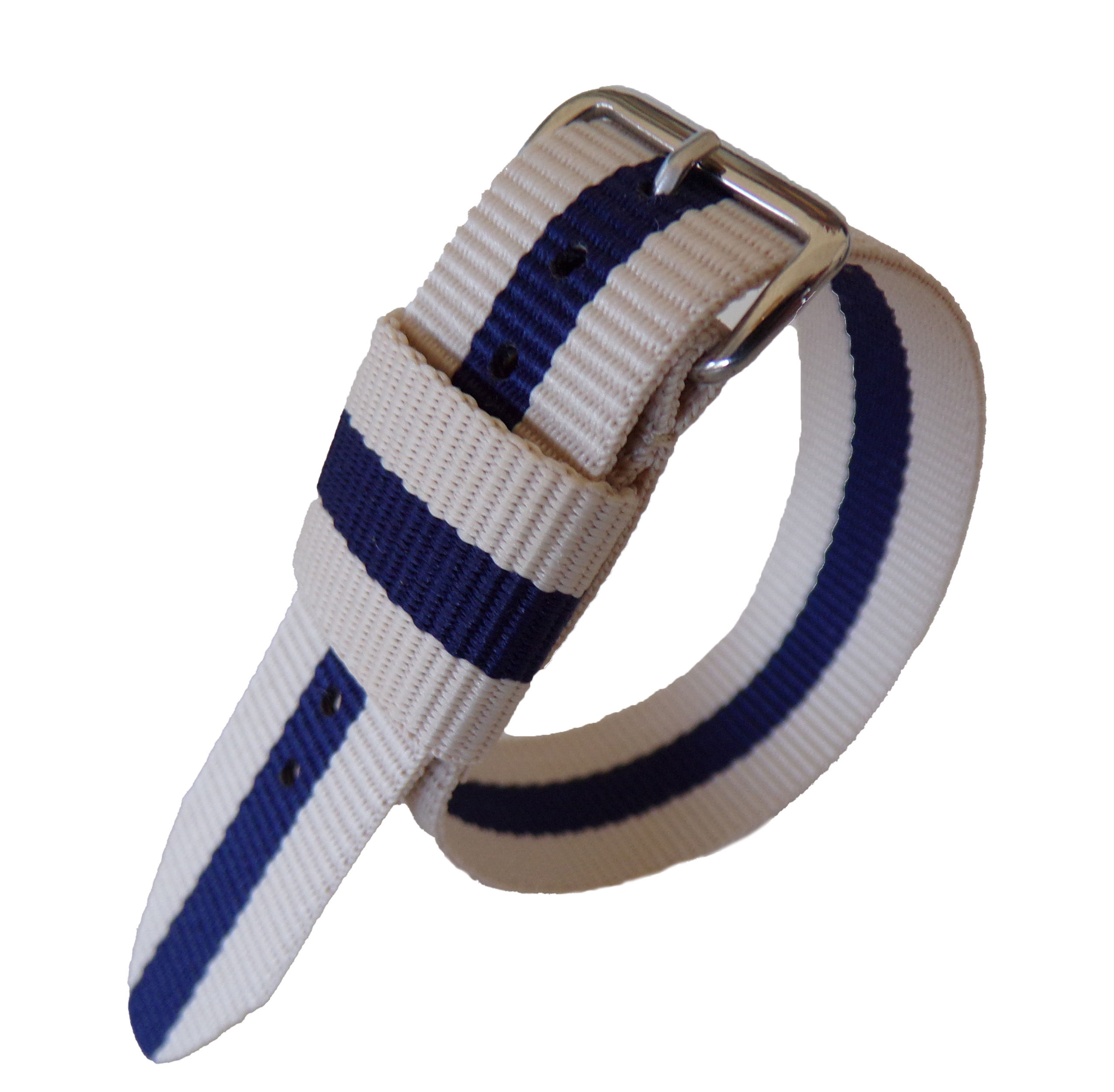 NATO® Single Pass 1pc Summer Nylon - Ivory Navy