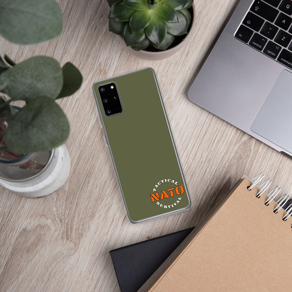 Thumbnail: NATO® Protective Samsung® Olive Green Phone Case