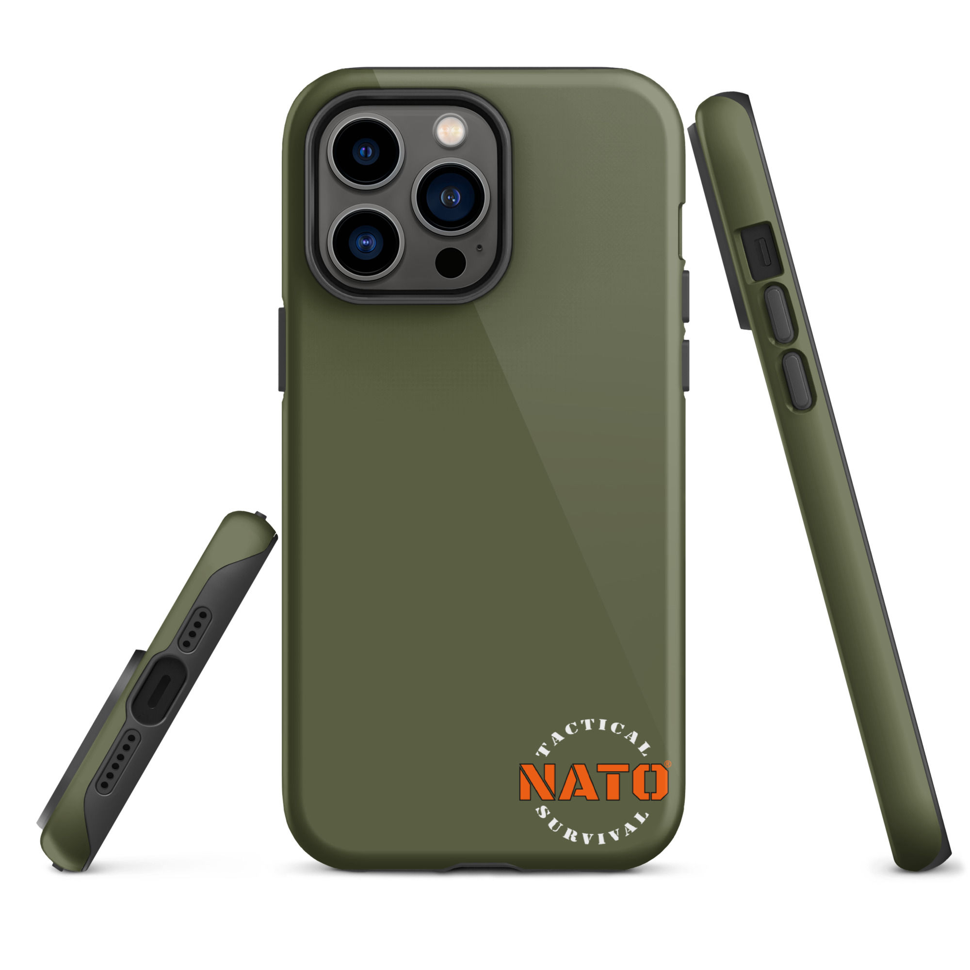 NATO® Protective iPhone® Olive Green Case
