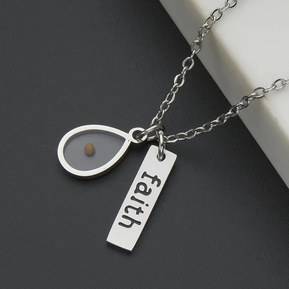 Thumbnail: Mustard Seed Necklace for Women