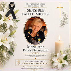 Más noticias que enlutan a nuestro querido Barrio Prat…
