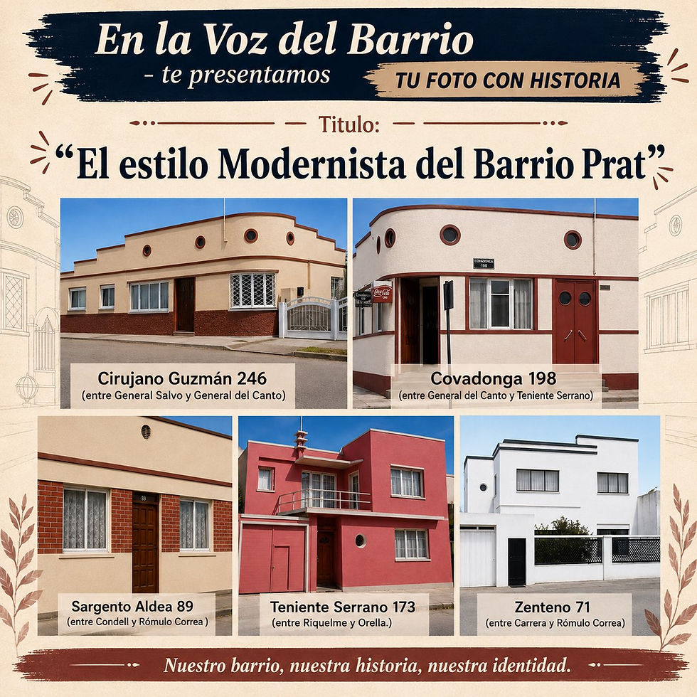El Estilo Modernista del Barrio Prat