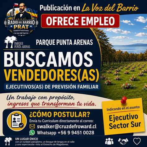 Publicación en La Voz del Barrio OFRECE EMPLEO