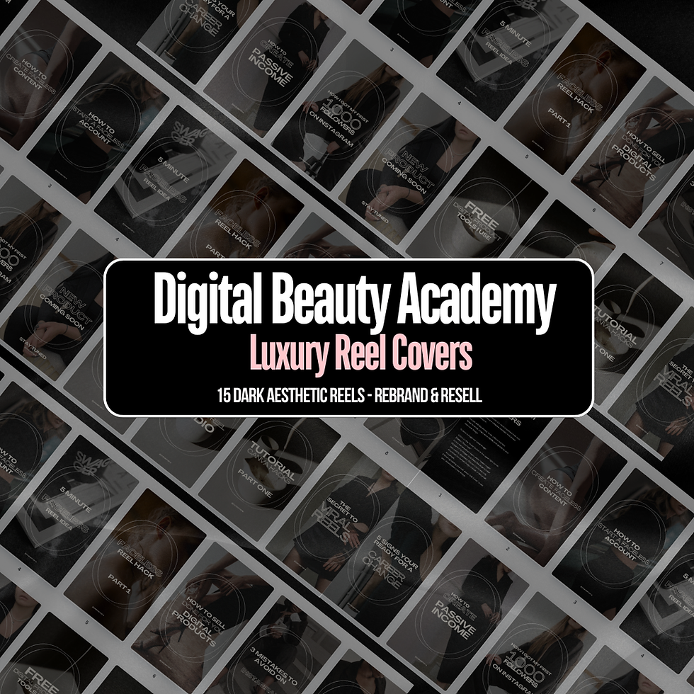 Thumbnail: Digital Beauty Academy - Luxury Marketing Bundle -MRR/PLR