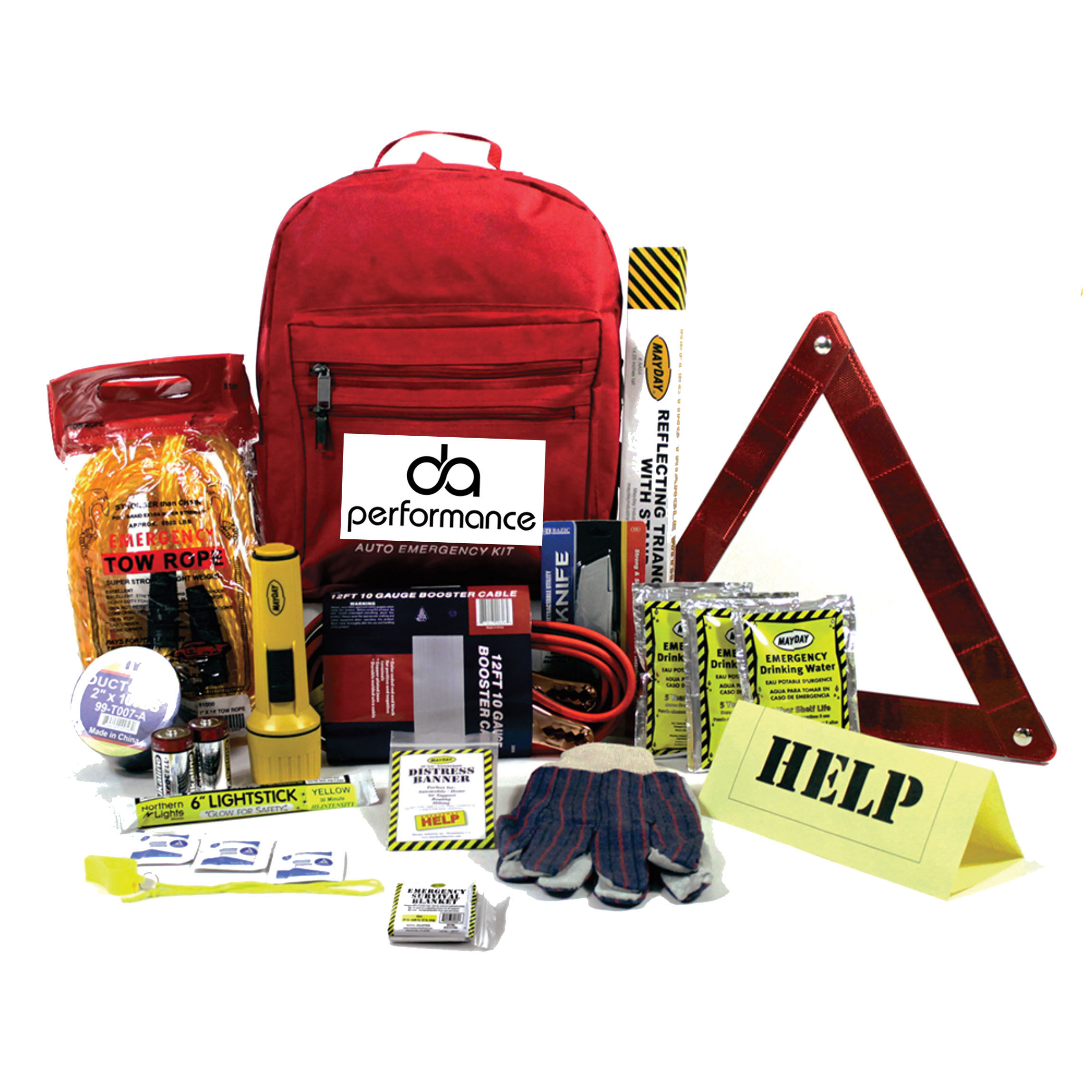 Automotive Emergency Backpack Kit