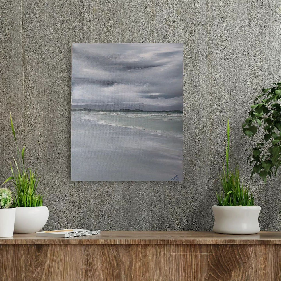 Thumbnail: 'Troubled skies ' SOLD