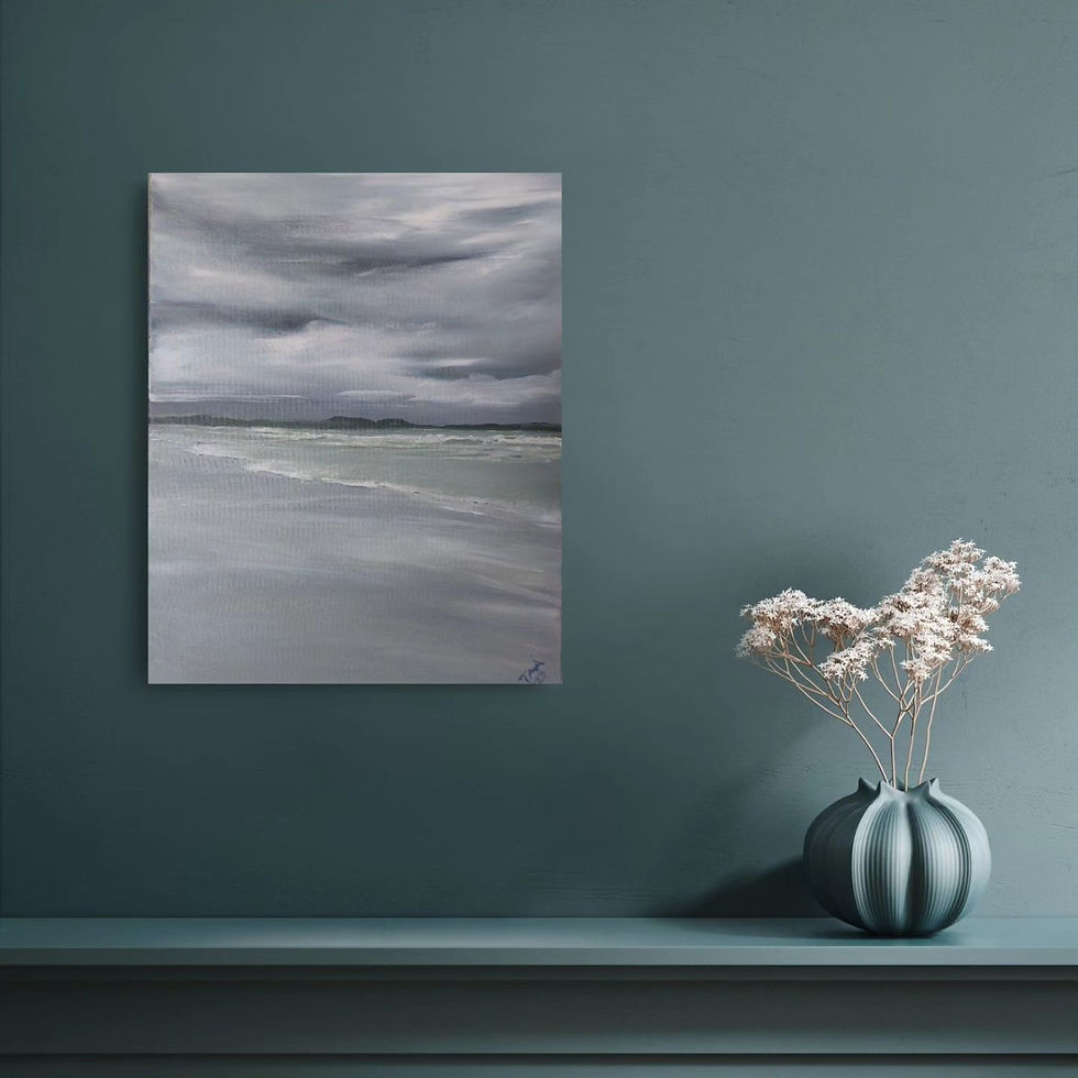 Thumbnail: 'Troubled skies ' SOLD