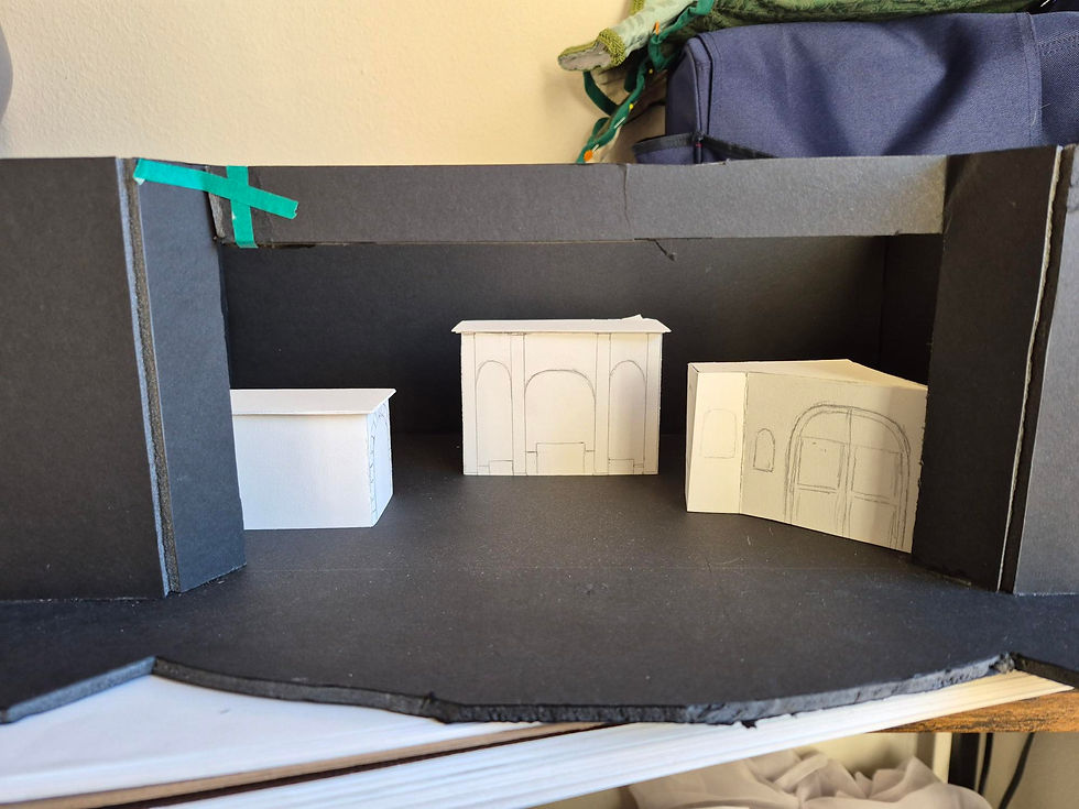 Antigone White Model Front View