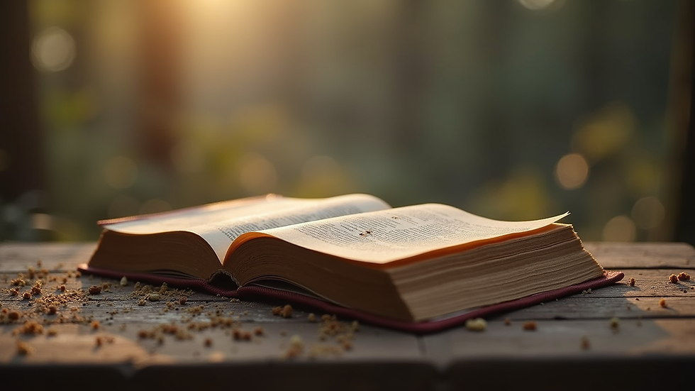 Nahaufnahme eines aufgeschlagenen Buches über ADHS