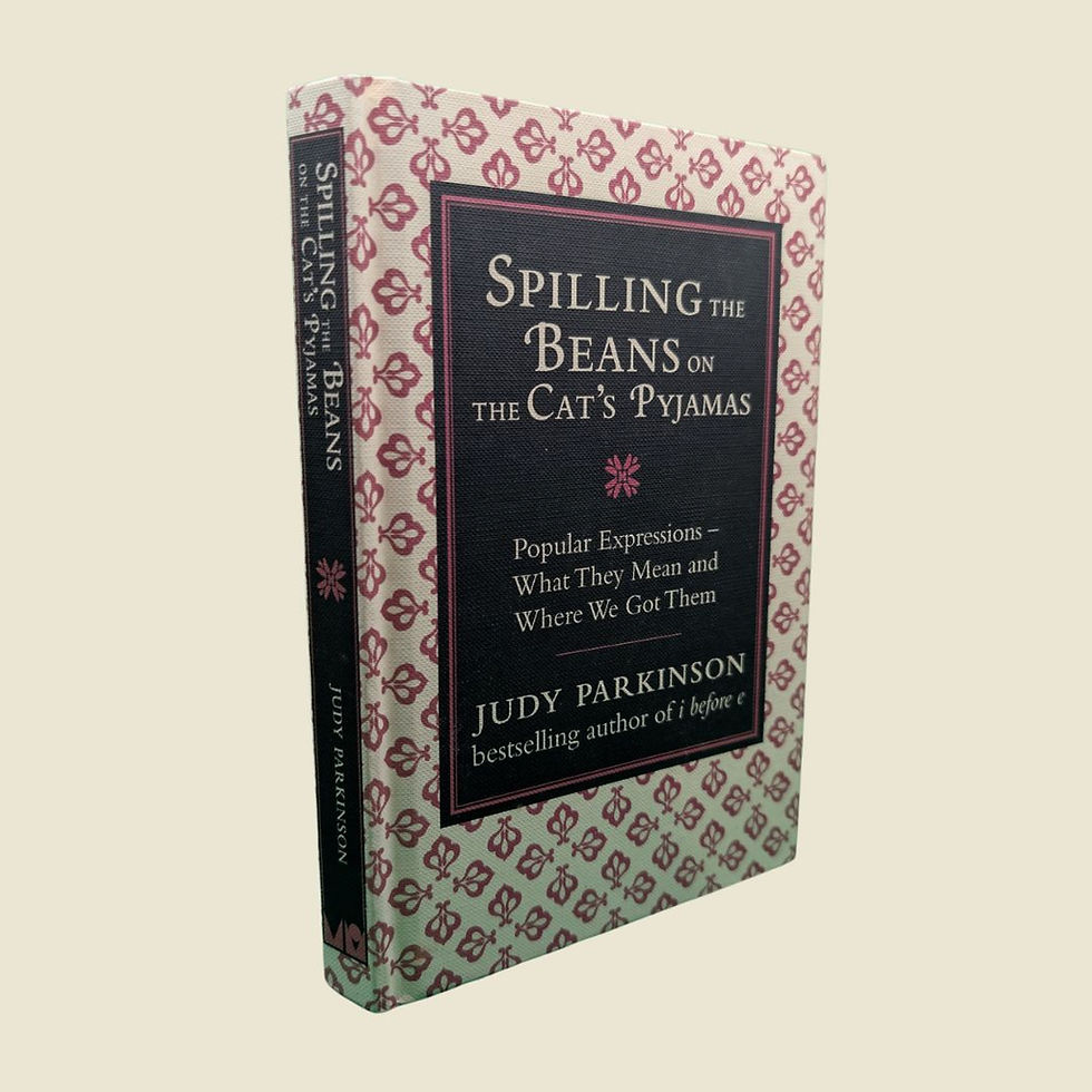 Thumbnail: Spilling the Beans on the Cat's Pyjamas by "Judy Parkinson"