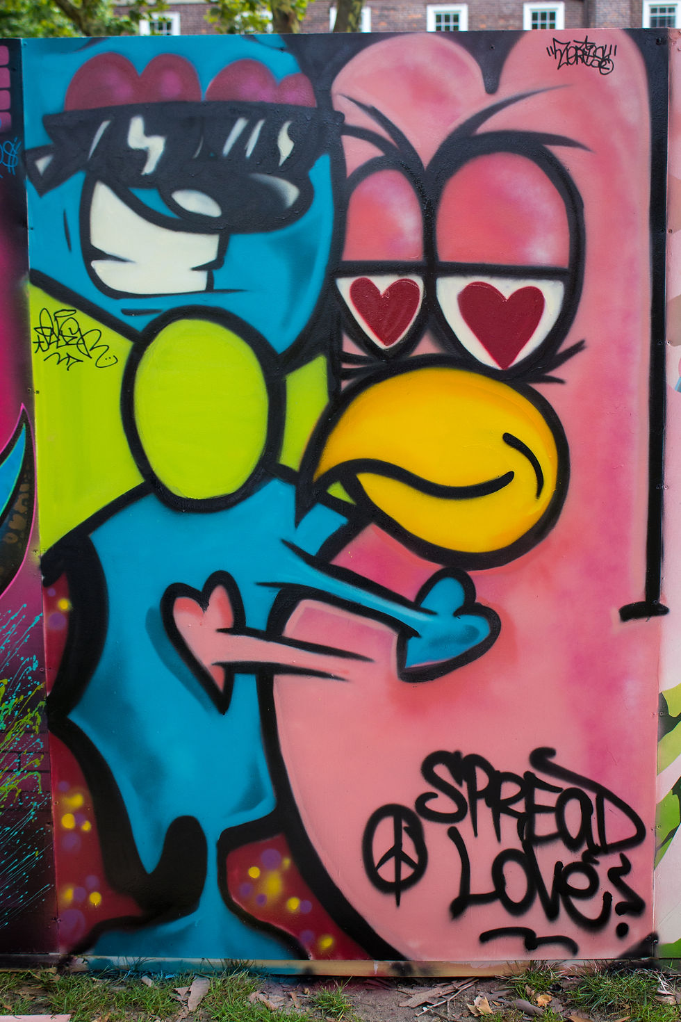 Spread Love Part I: Mini Murals
