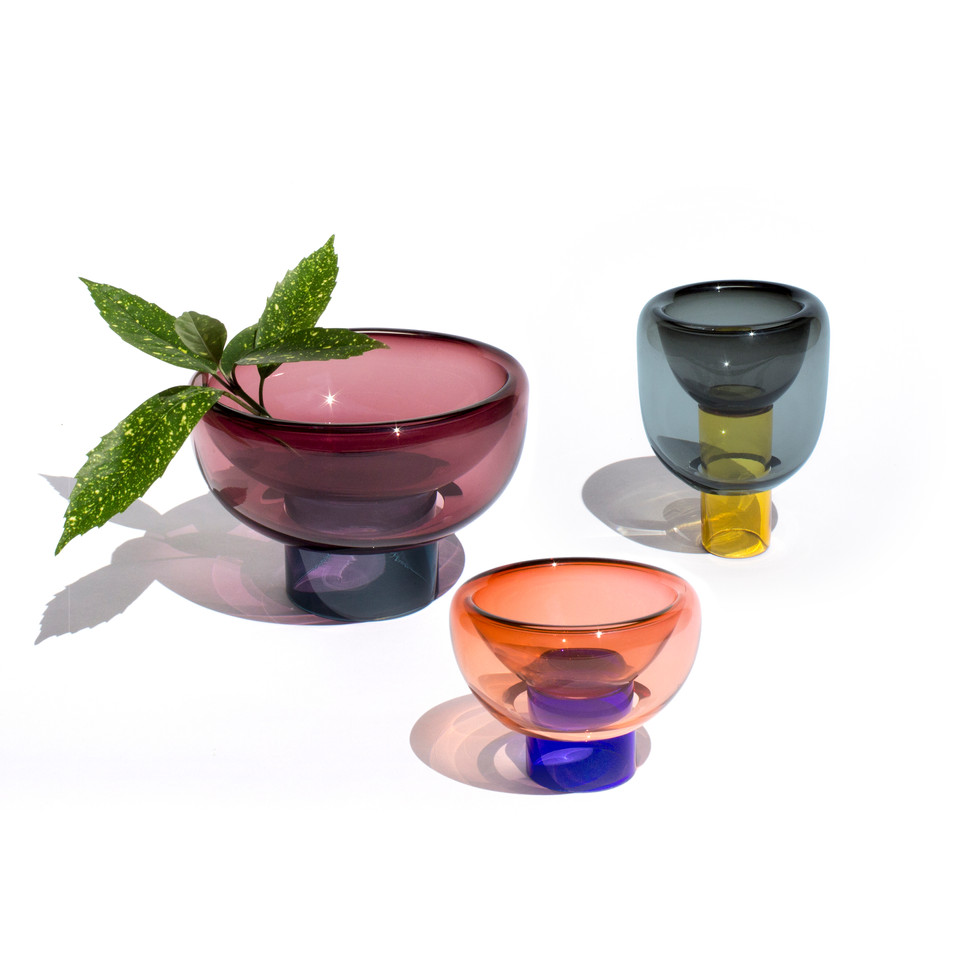 SPHERE GLASS BOWLS by MILENA KLING for STUDIO HAUSEN