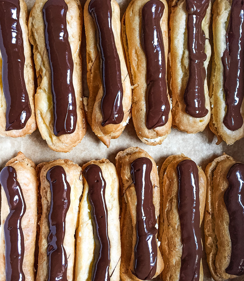 CHOCOLATE ECLAIR RECIPE