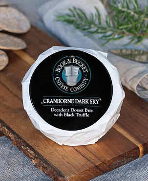 The Book and Bucket Cheese Company - Cranborne Dark Sky - British Cheese - Artisan Cheese