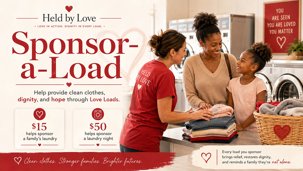 Sponsor-a-Load through Held by Love Love Loads