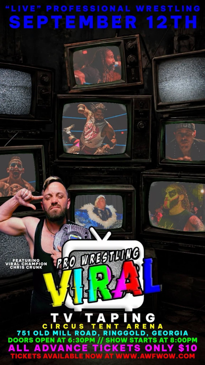 AWF VIRAL — TV Taping Featuring AMJ