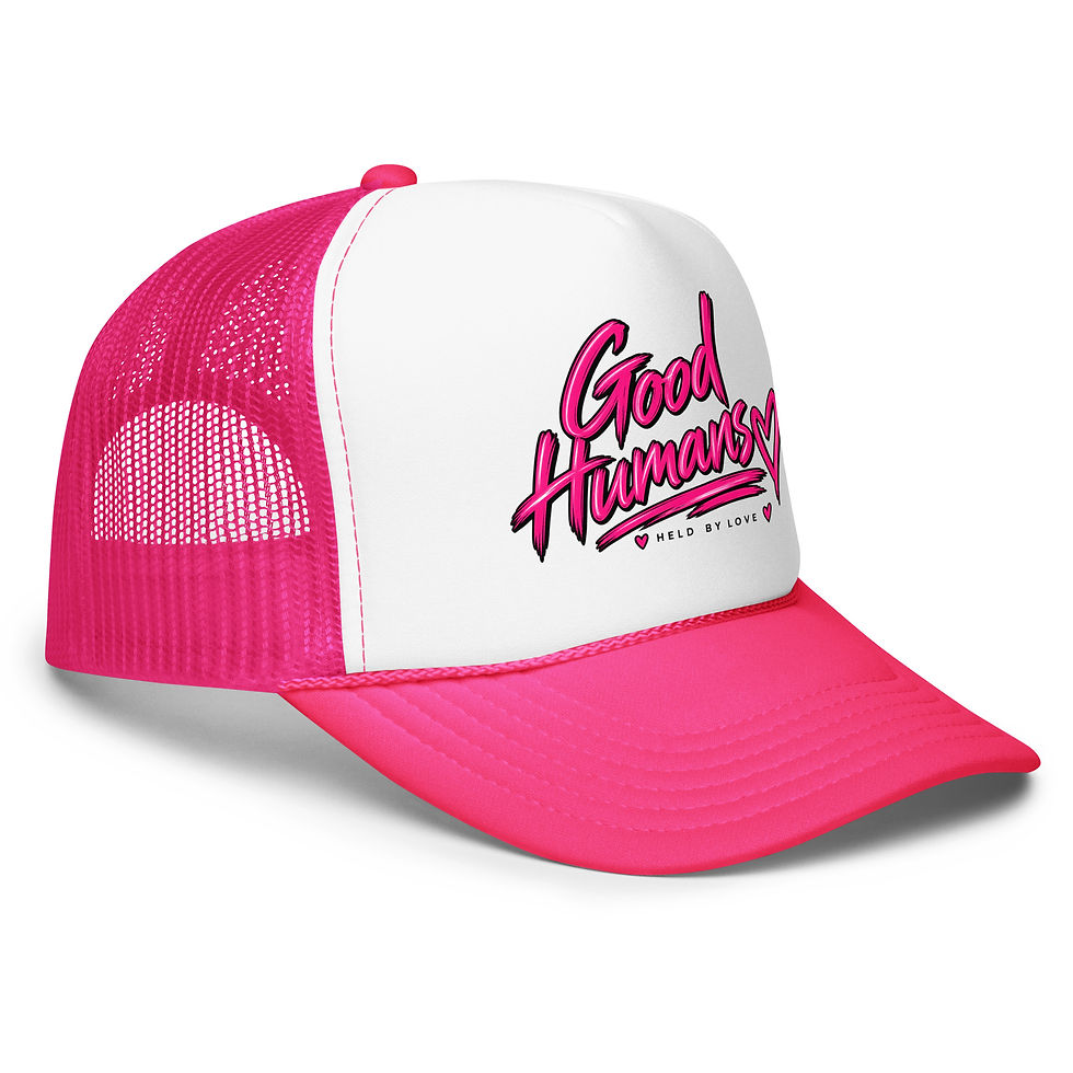 Thumbnail: Kindness Crew Trucker Hat — Held by Love