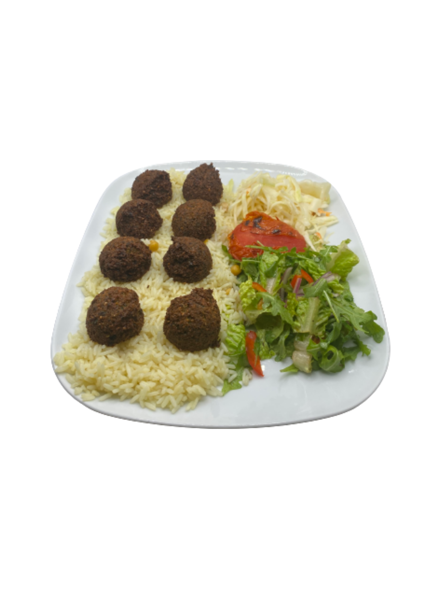 Arranged Food and Objects