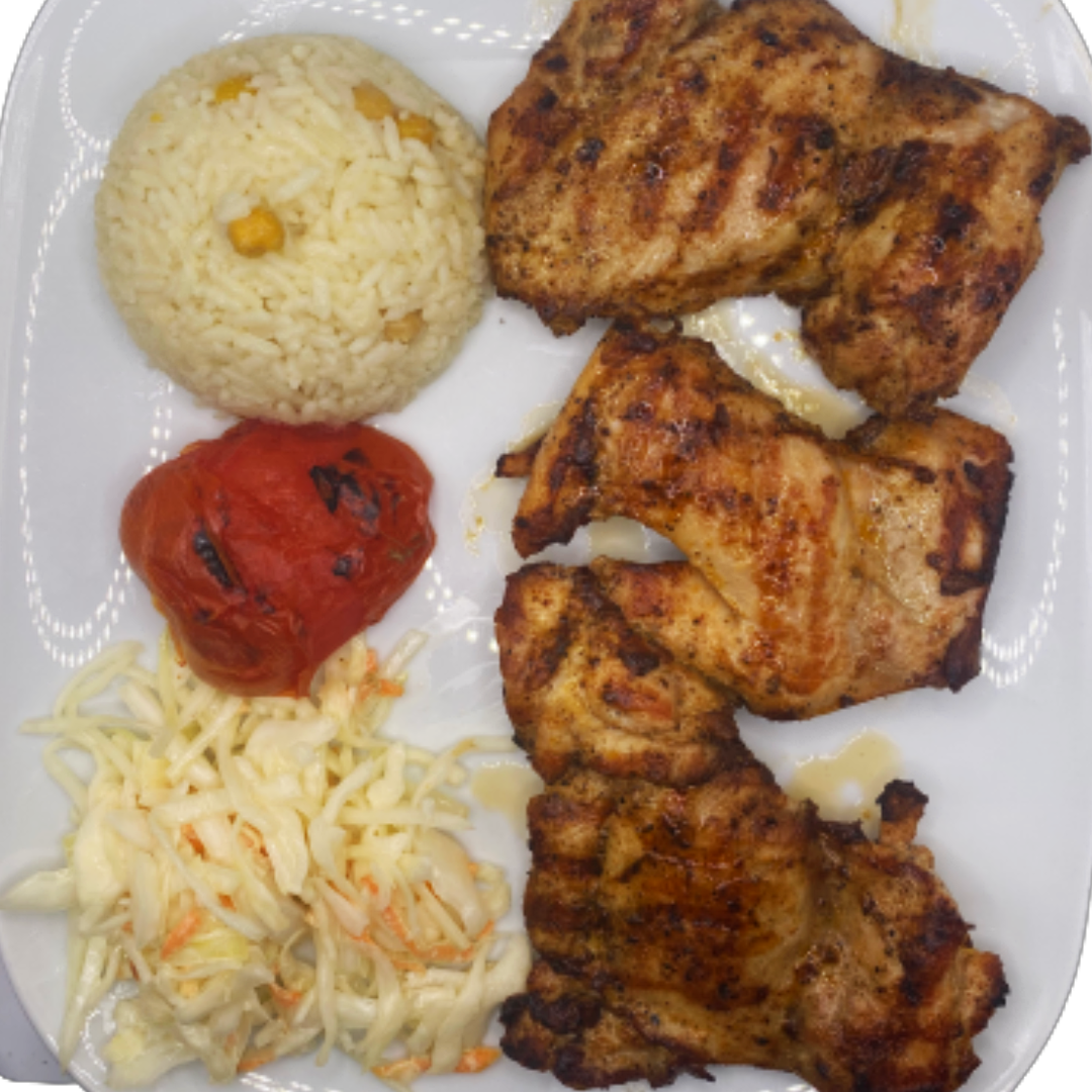 Arranged Food and Objects