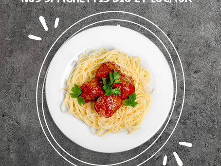 Découvrez nos spaghettis bio et locaux