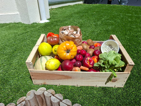 Paniers de fruits et légumes bio de La Guinguette Bio à Nogent-sur-Marne
