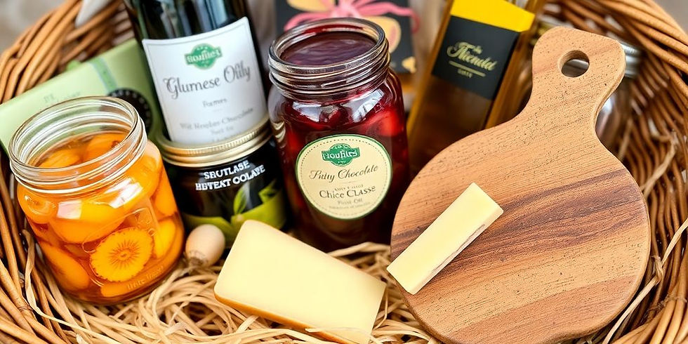 Cadeaux gourmands : composez un panier d’épicerie fine personnalisé