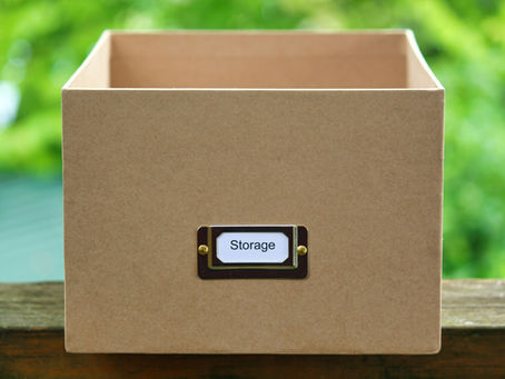 Storage box -  clearing out your storage unit? let forest rubbish removal help you declutter