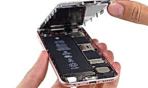 Замена аккумулятора iPhone 6