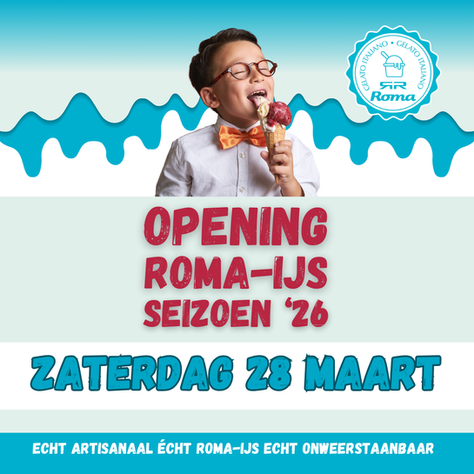 Opening Roma-ijs bij Strijboshof
