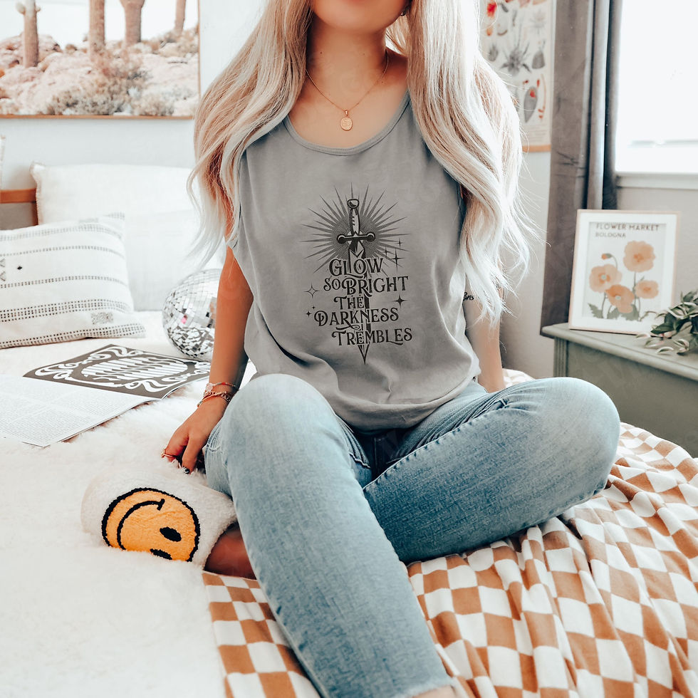 Thumbnail: Spark Of The Everflame | "Glow So Bright" Tank Top