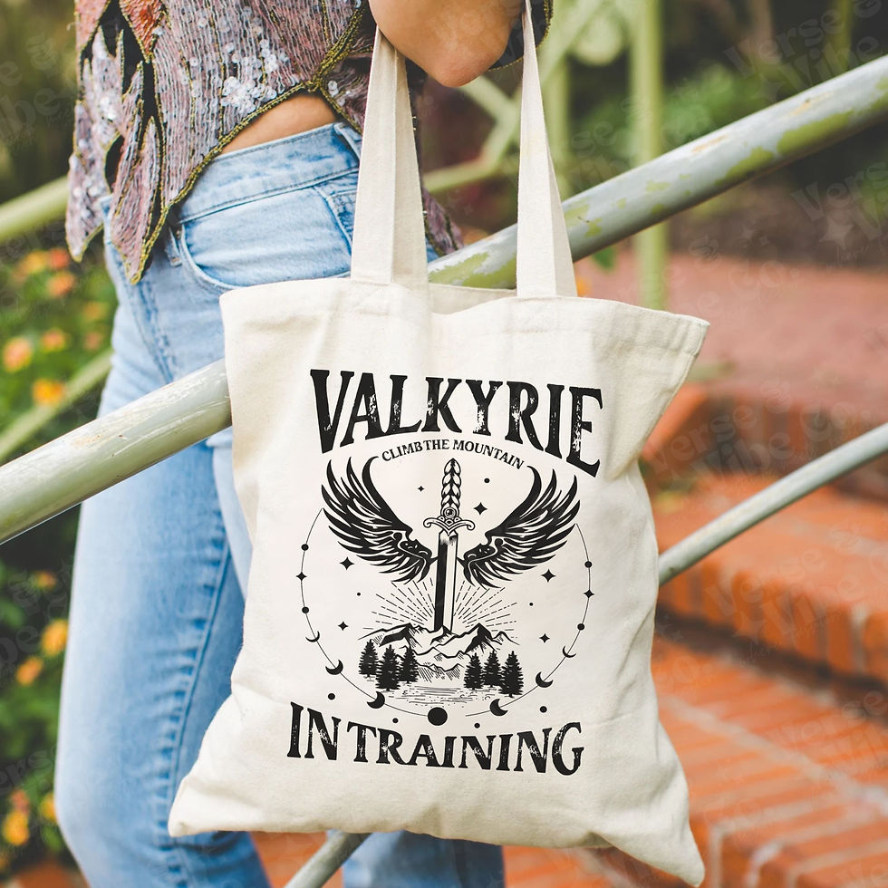 Thumbnail: Valkyrie in Training Tote Bag