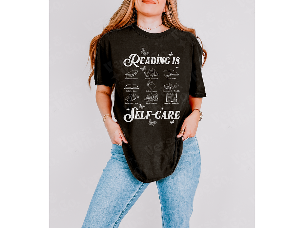 Thumbnail: Reading Is Self Care T-Shirt