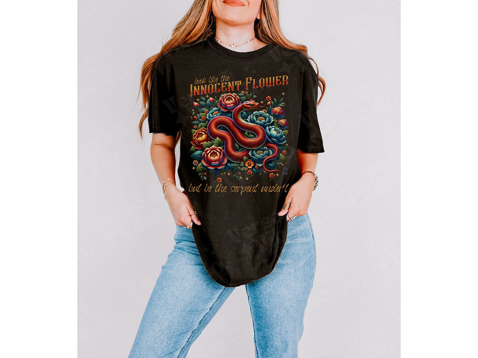 Thumbnail: Shakespeare Quote | Be The Serpent T-Shirt