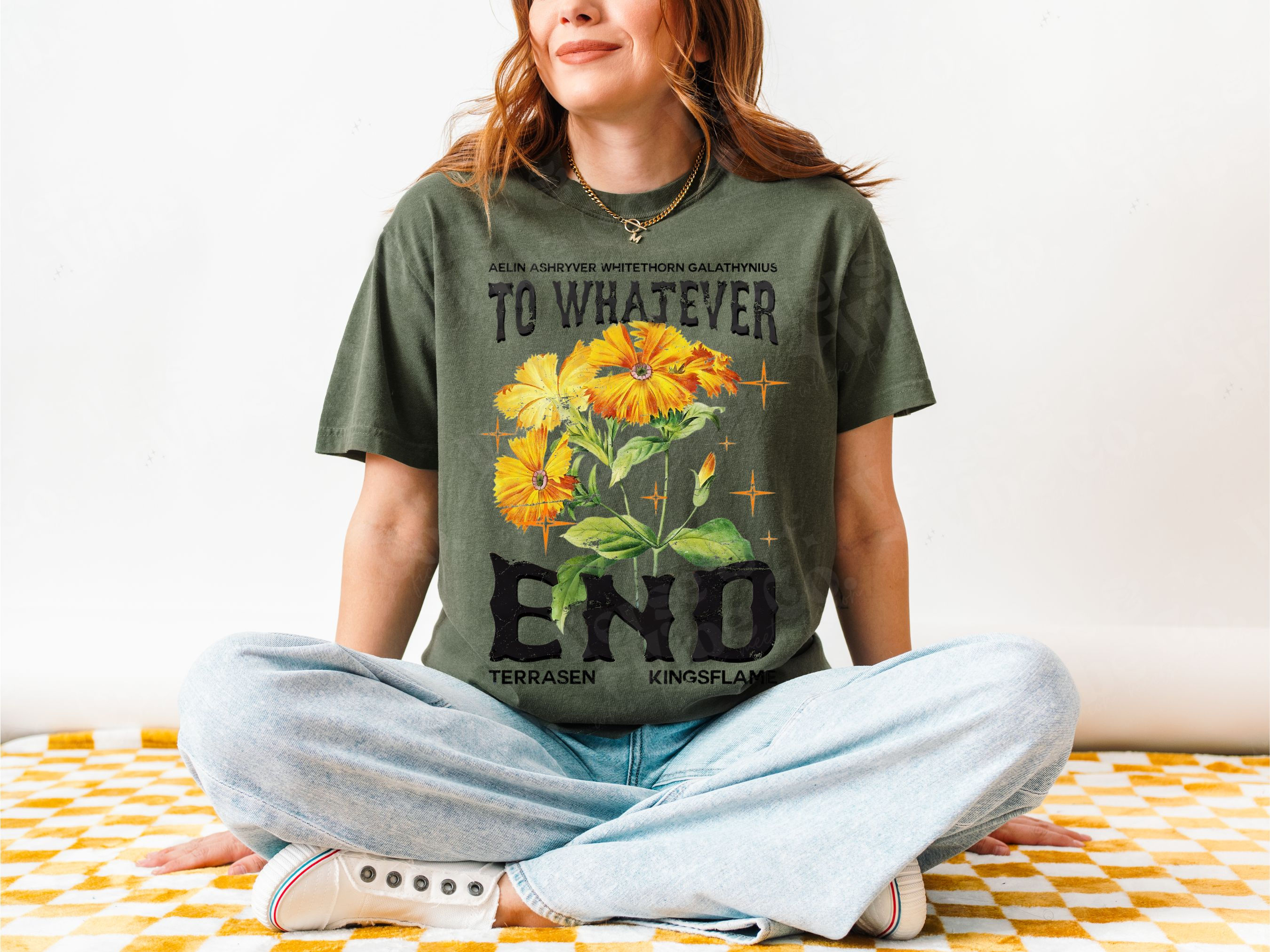 To Whatever End | Throne Of Glass Comfort Colors® T-shirt