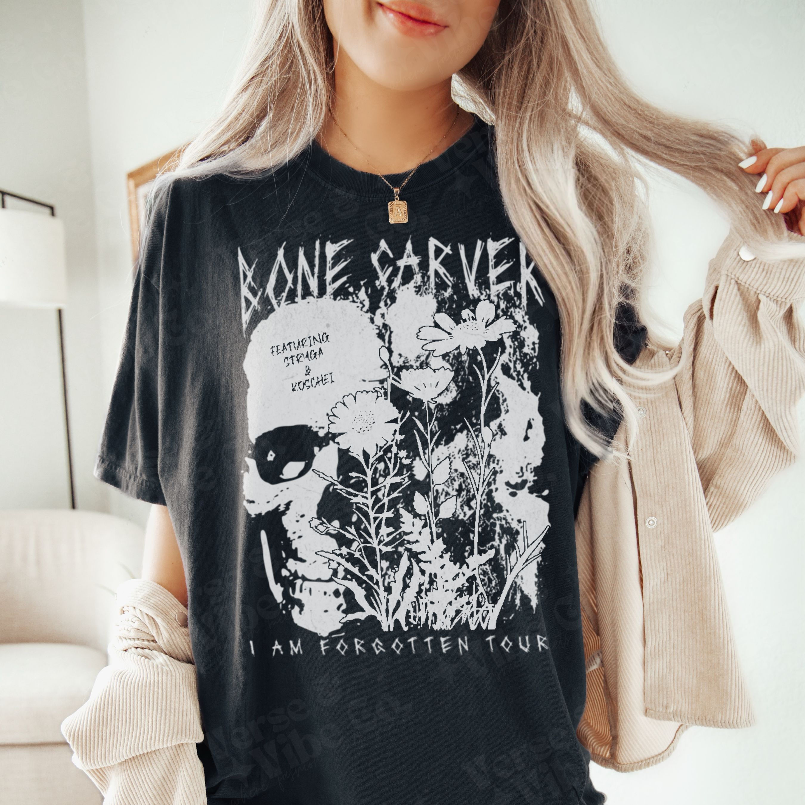 Bone Carver "I Am Forgotten Tour" T-Shirt