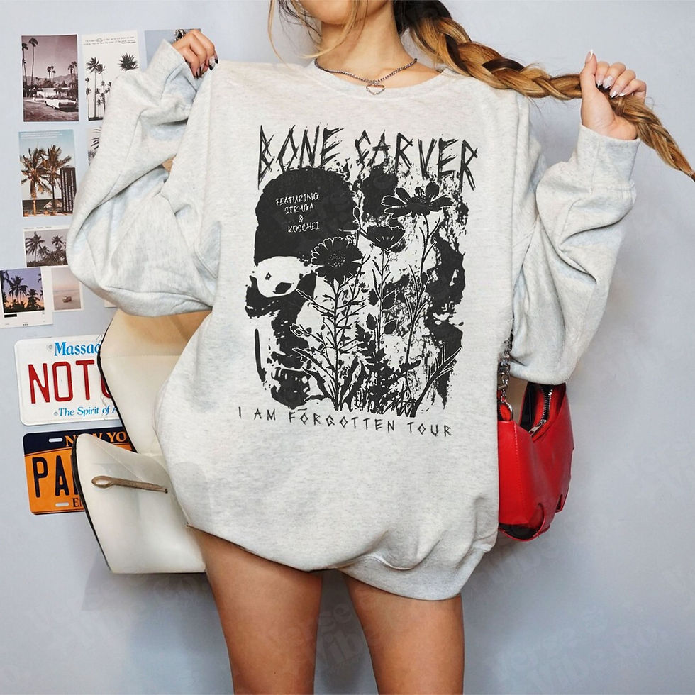 Thumbnail: Bone Carver "I Am Forgotten Tour" Sweatshirt