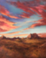 Sundance 30x24 pastel Lindy Cook Severns