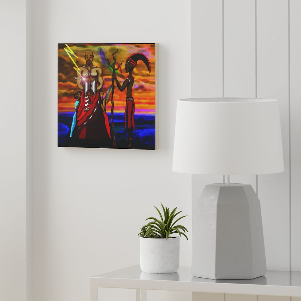 Thumbnail: Divine Equilibrium Wooden Canvas