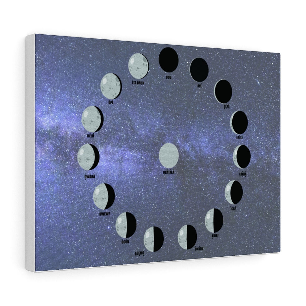 Thumbnail: IFA Moon Cycle Meditation Canvas 