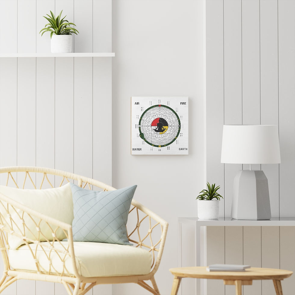 Thumbnail: House of Expansion Meditation Wooden Canvas